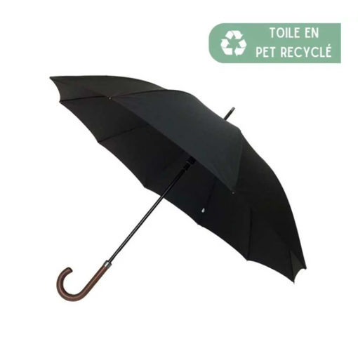 Picture of STICK HANDLE UMBRELLA BLACK
